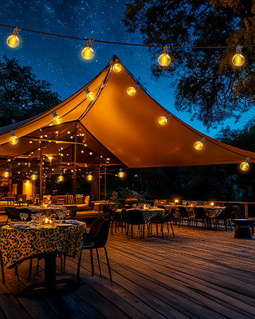 Patioslife™ | 30m Outdoor-Lichterkette – 1 Packung, wasserdicht & bruchfest, 2700K warmweiß für Partys, Garten & Terrasse