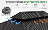 Patioslife Haven Gartenpavillon – Outdoor-Lounge mit Doppelbelüftung & Sichtschutzvorhängen – Eleganz & Komfort