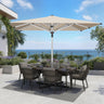 Patioslife Sonnenschirm – quadratisch & rund | Robuster Aluminiummast, doppelt belüftetes Schirmdach | 2,7 m, 3 m & 3,35 m