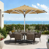 Patioslife Sonnenschirm – quadratisch & rund | Robuster Aluminiummast, doppelt belüftetes Schirmdach | 2,7 m, 3 m & 3,35 m
