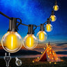 Patioslife™ | 30m Outdoor-Lichterkette – 1 Packung, wasserdicht & bruchfest, 2700K warmweiß für Partys, Garten & Terrasse