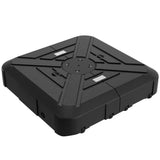 Befüllbarer HDPE-Sonnenschirmständer mit Rollen – Befüllgewicht 115–200 kg, geeignet für Garten, Terrasse und Poolbereich